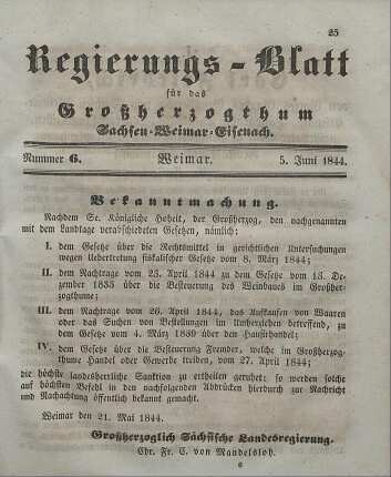 Nr. 6 : 5. Juni 1844