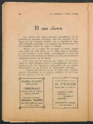 El oso clown