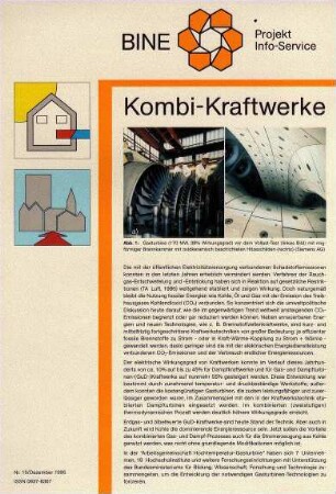 Kombi-Kraftwerke.