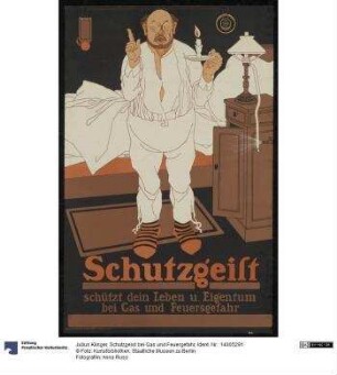 Schutzgeist bei Gas und Feuergefahr