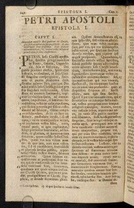 242-246, Petri Apostoli Epistola I