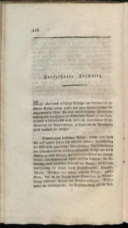 Funfzehnter Abschnitt