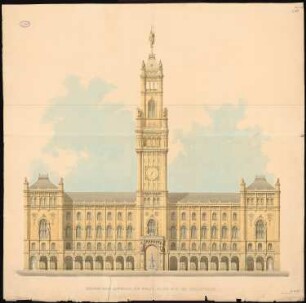 Berliner Rathaus (Rotes Rathaus) Projekt 2: Ansicht