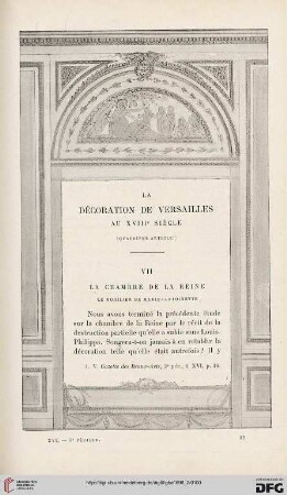 3. Pér. 16.1896: La décoration de Versailles au XVIIIe siècle, 4