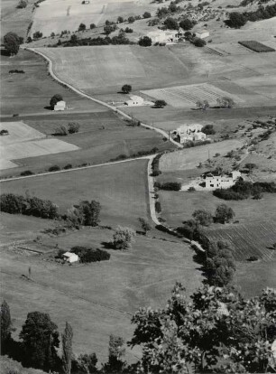 Landschaft des Vaucluse, bei Sault