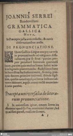 De Pronunciatione