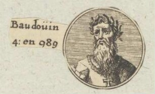 Bildnis des Baudouin IV., Graf von Flandern