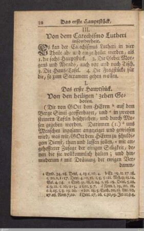 III. Von dem Catechismo Lutheri insonderheit.