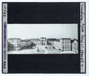 Mannheim, Schloss : Außenansicht, Ehrenhof