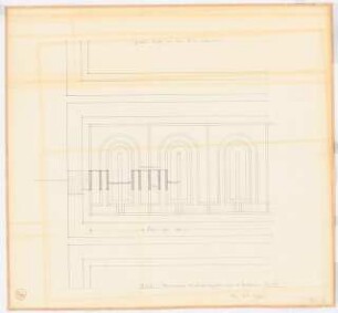 Reichsluftfahrtministerium, Berlin: Saalbau, Ehren-/Festsaal (Türen, Entlüftungsgitter): Ansicht 1:1