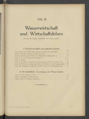 Teil III Wasserwirtschaft und Wirtschaftsleben