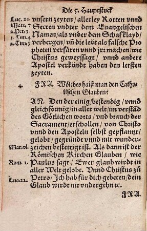 Handbüchlein Des klein Christianismi : vom rechten Glauben, thun vnd lassen, hoffnen vnnd förchtens, kurtz vnd gut, leicht vnd nutzlich