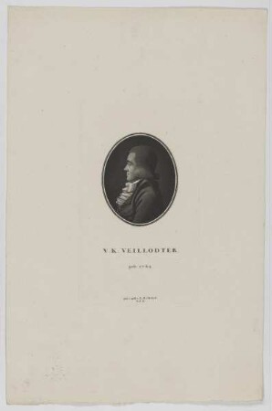 Bildnis des Valentin Karl Veillodter