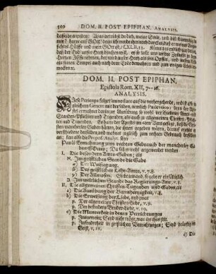 Dom. II. Post Epiphan.