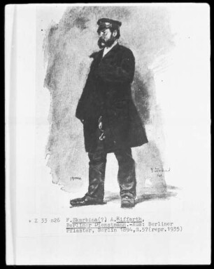 A. Riffarth, Berliner Dienstmann