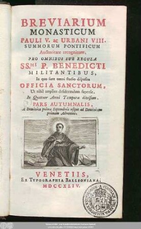 Ps. Autumnalis: A Dominica prima Septembris usque ad Dominicam primam Adventus