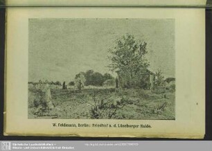 W. Feldmann, Berlin: Friedhof a. d. Lüneburger Haide