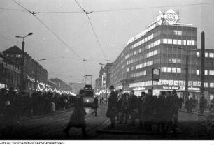 Dresden, Postplatz, Januar 1969