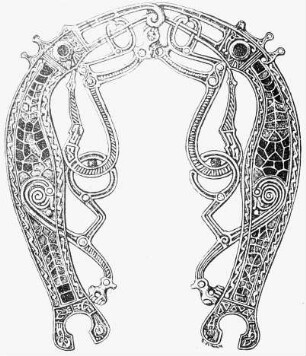 Kopenhagen, Brustschmuck aus Lousgaard, Bornholm Nationalmuseum