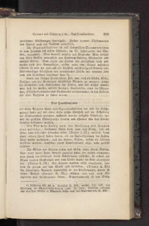 Das Familienleben