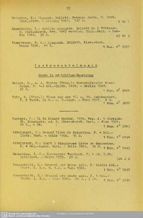 Instrumentalmusik