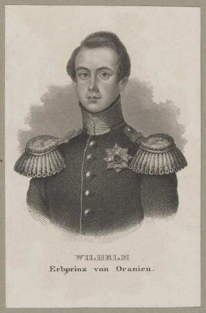 Bildnis des Wilhelm, Erbprinz von Oranien