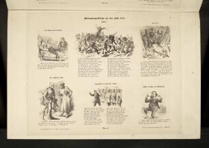 Erinnerungsblätter an das Jahr 1870. Verhext