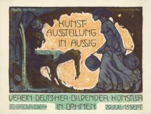 Kunst-Ausstellung in Aussig