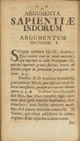 Argumenta Sapientiæ Indorum