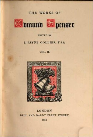The Works of Edmund Spenser. 2