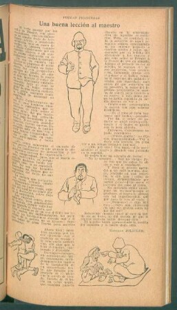 Una buena lección al maestro : Firmas francesas