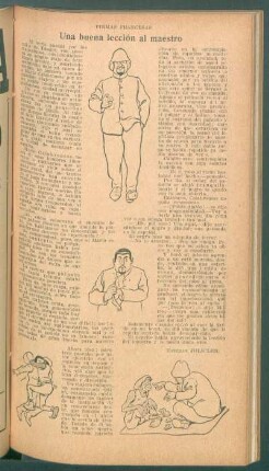 Una buena lección al maestro : Firmas francesas