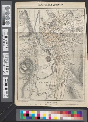 Plan von Bad Kissingen