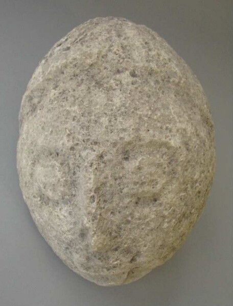 Head of a stone figure