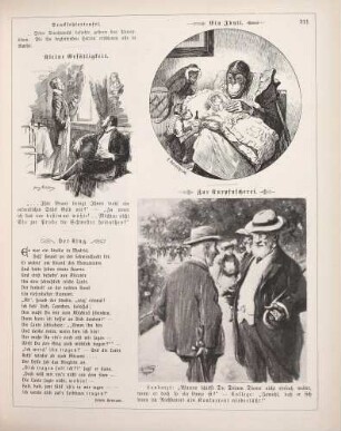 "Kleine Gefälligkeit" "Ein Idyll" "Zur Kurpfuscherei"
