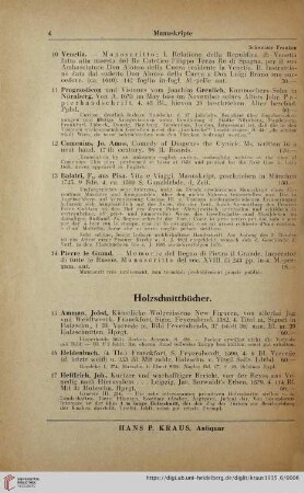 Holzschnittbücher (Nr. 15-23)