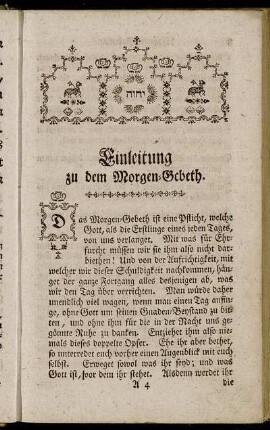 [Morgen-Gebethe]