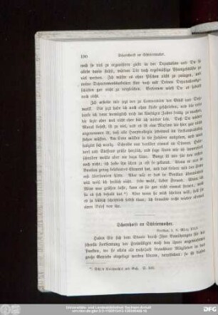 Scharnhorst an Schleiermacher. Breslau, d. 8. März 1813.
