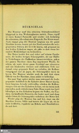 Rückschlag