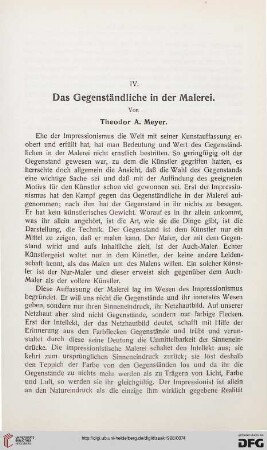 22: Das Gegenständliche in der Malerei