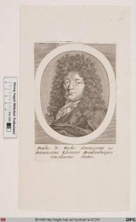 Bildnis Paul Fuchs (1684 von, 1700 Frhr. v.)