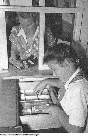 Dresden, Pionierpostamt, August 1951