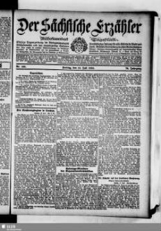 Der sächsische Erzähler : Bischofswerdaer Tageblatt ; (Tageblatt für Bischofswerda, Neukirch und Umgebung)