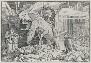 "Der Totentanz", Bl. VI "Der Tod als Sieger"