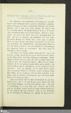 Diltheys Untersuchungen des wirtschaftlichen Wertes von Deutsch-Ostafrika (1888)