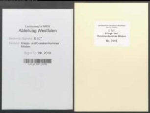 Minden-Ravensbergische Eigentumsordnung. Allgemein - Band 2