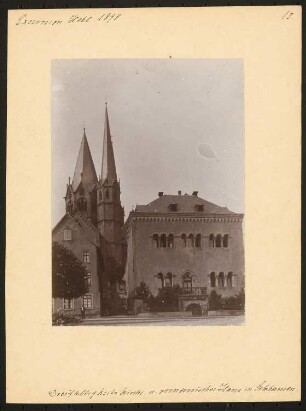 Exkursion Hehl 1898: Marienkirche und Romanisches Haus in Gelnhausen