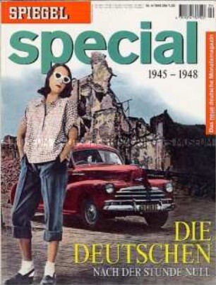 Sonderausgabe des "Spiegel" über die Nachkriegszeit in Deutschland