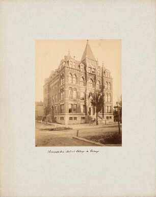 Homeopathic Medical College, Chicago: Ansicht