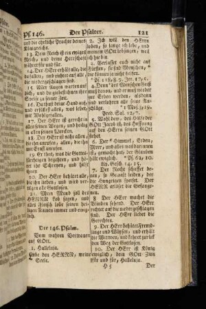Der 146. Psalm.